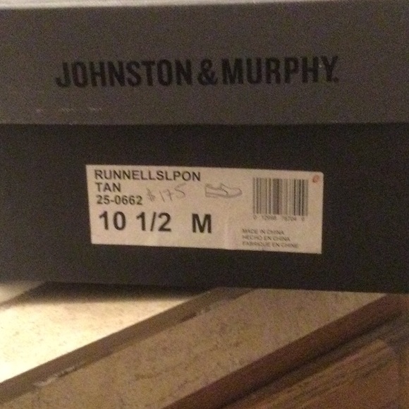 Johnston & Murphy Brown Leather Loafers - Picture 3 of 4